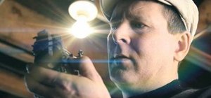Add anamorphic lens flares in After Effects