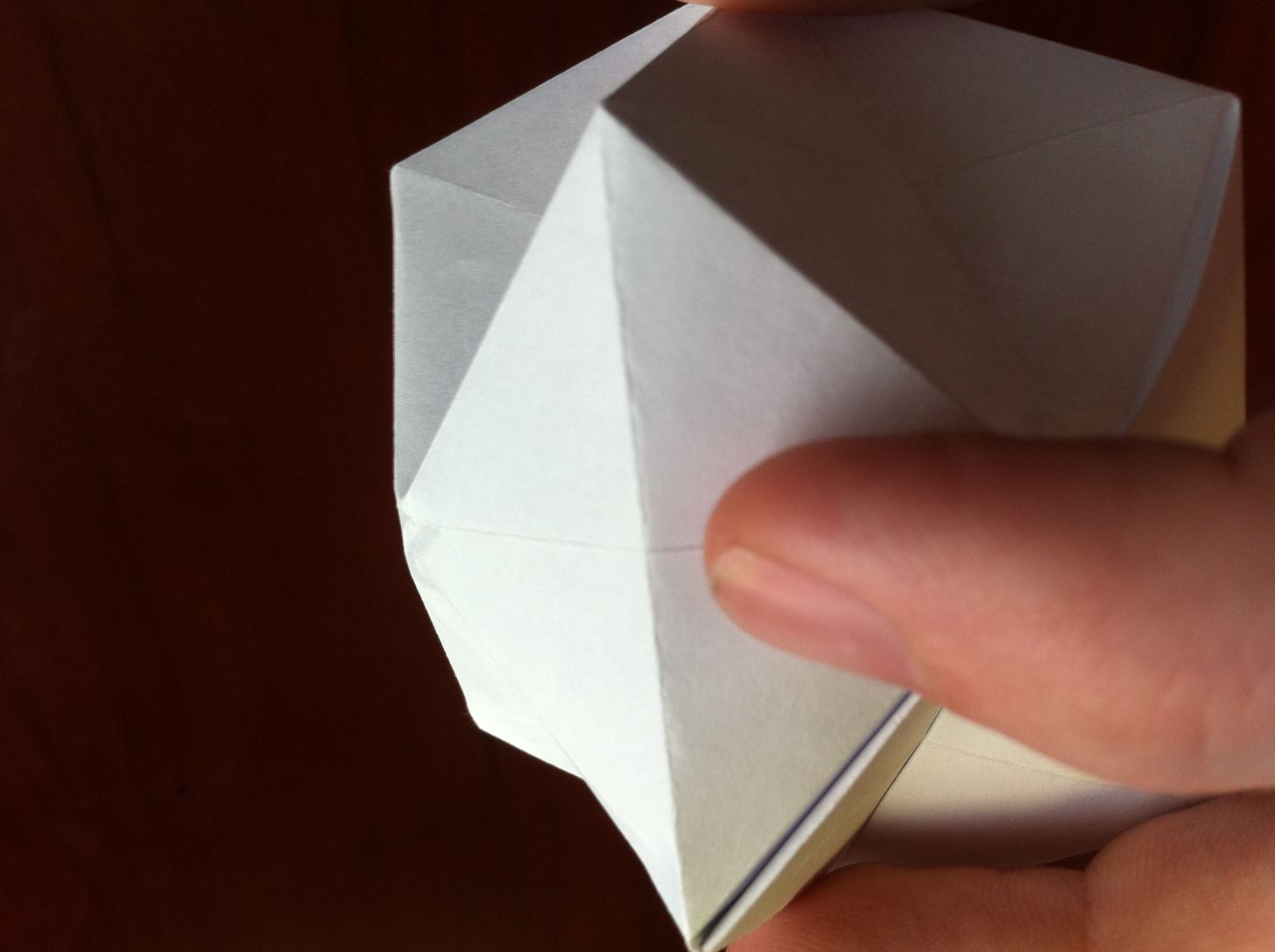 How to Fold a Textured Origami Ball