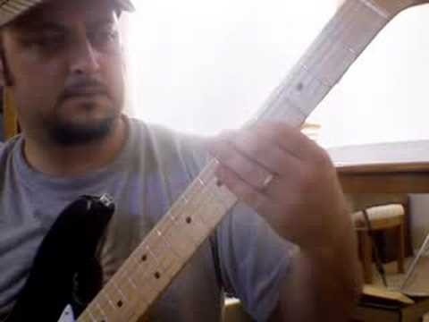 Play "Jailbreak" by AC/DC on electric guitar