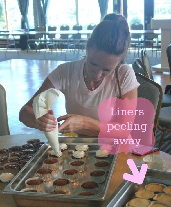 How to Stop Cupcake Liners from Peeling Away from Cupcakes.