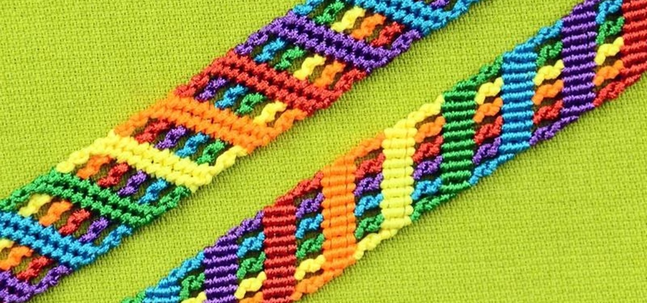 Colorful Rainbow Bracelet Tutorial