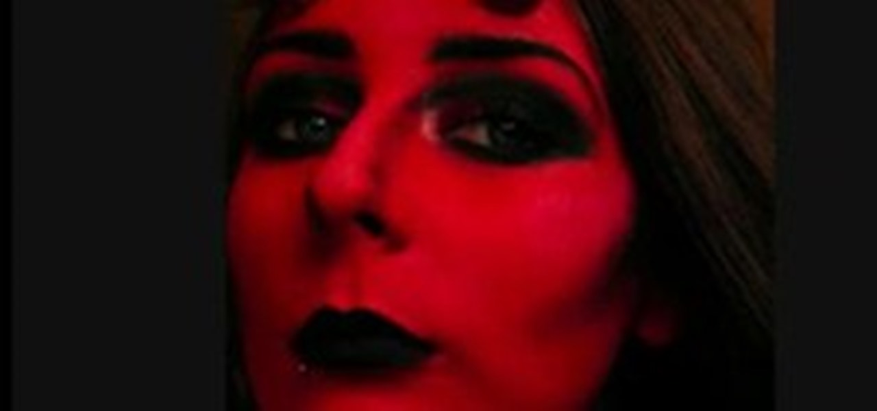 How to Use Makeup to Make a She Devil Costume « Halloween Ideas :: WonderHowTo