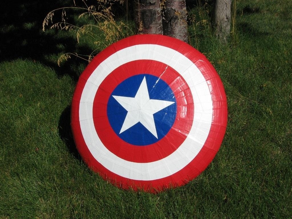 Complete Your Captain America Avengers Costume with One of These DIY Shields