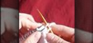 Do a three needle bind-off with English knitting