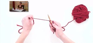 Knit a long tail cast on