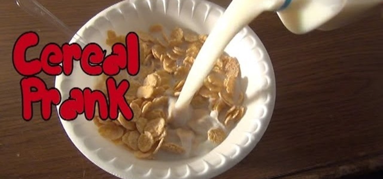Sabotage a Bowl of Cereal (PRANK)