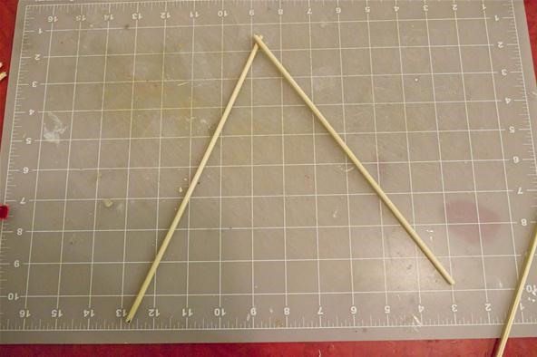 How to Make a Hyperbolic Paraboloid Using Skewers