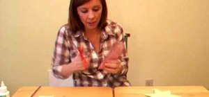 Make an 8 point origami star