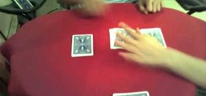 Perform the "persuasion" magic card trick