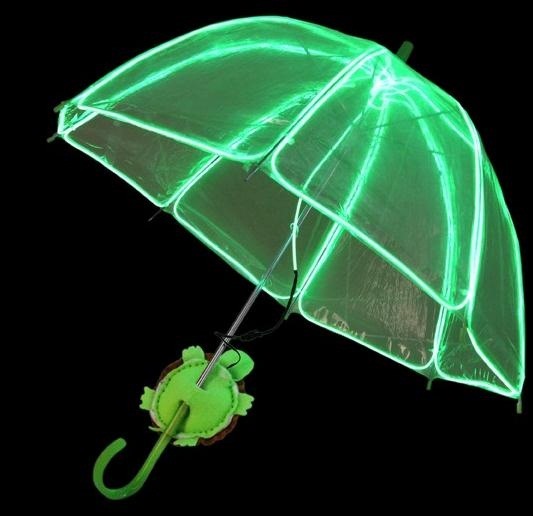 How to Make Neon Children's Umbrella Using EL Wire