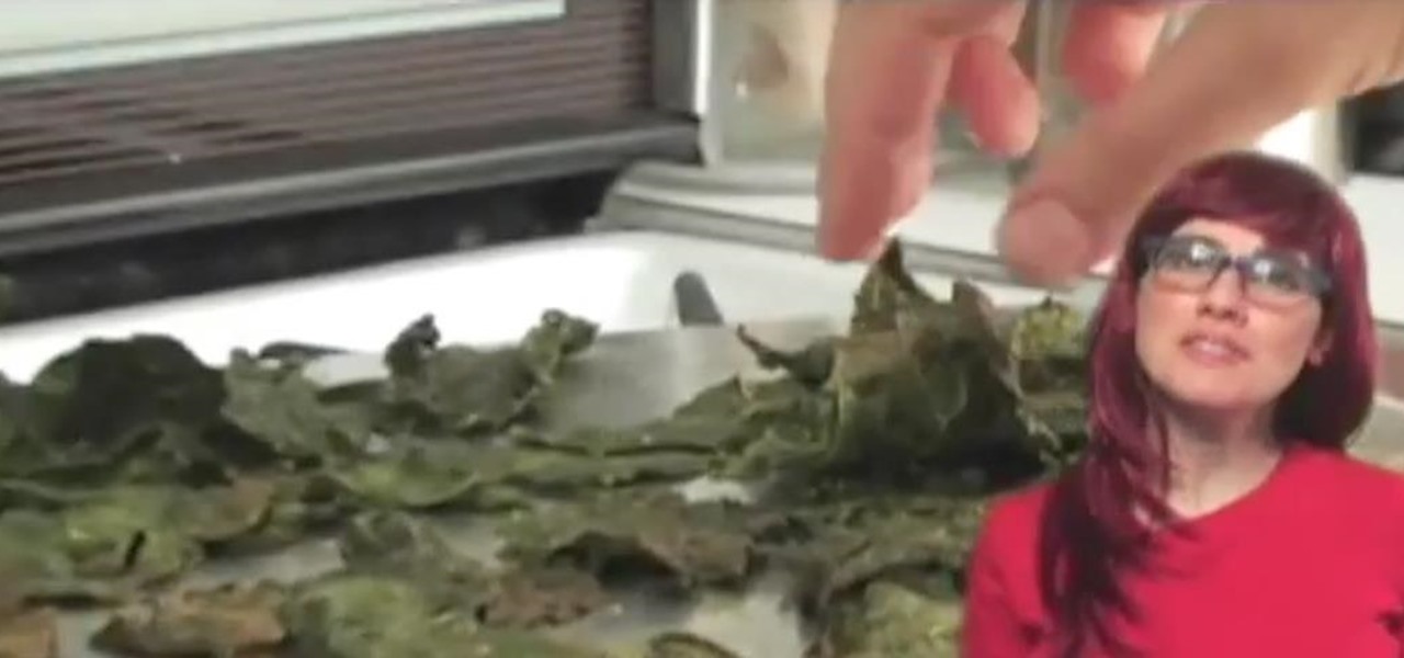 Make Healthy Homemade Kale Chips, Not Junk Food