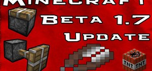 Make TNT pistons and shears in Minecraft beta 1.7