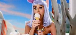 Do Katy Perry's "California Gurls" music video makeup