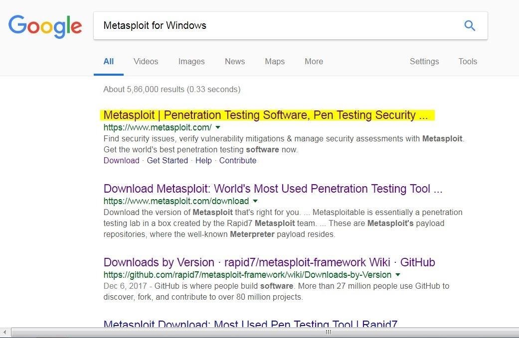 I Want to Use Metasploit on Windows . Can I Use It ?