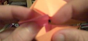 Fold an octahedron with Post-It notes