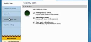 Clean up the Microsoft Windows 7 system registry
