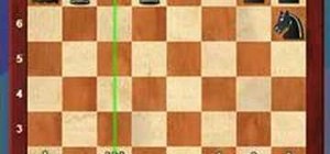 Use the skewer tactic in a chess game