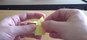 Make a multi-colored paper cube