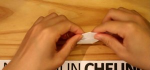 Create an origami bird