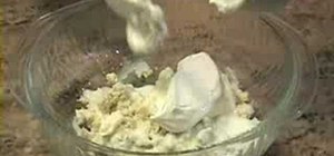 Make a blue cheese buffalo chicken dip