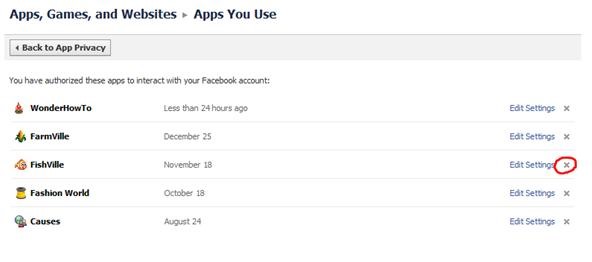How to Delete / Remove Unwanted Facebook Applications