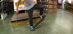 Do switch kickflips on a skateboard