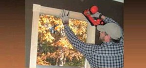 Install a window trim