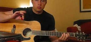 Play "With You" by Chris Brown on acoustic guitar