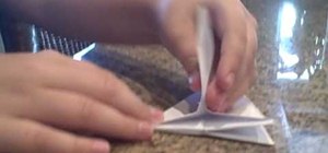 Fold a simple origami dragon