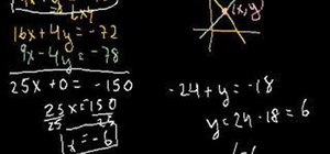 Work with systems of equations in intermediate algebra