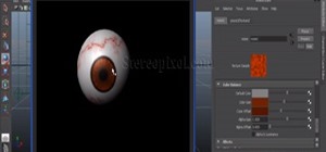 Create an Eye Shader in Autodesk Maya