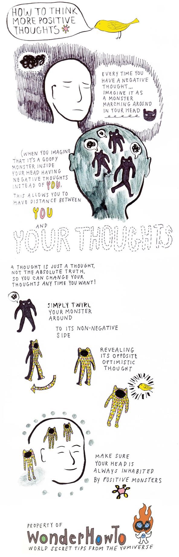 How to Change Negative Thoughts into Positive Ones