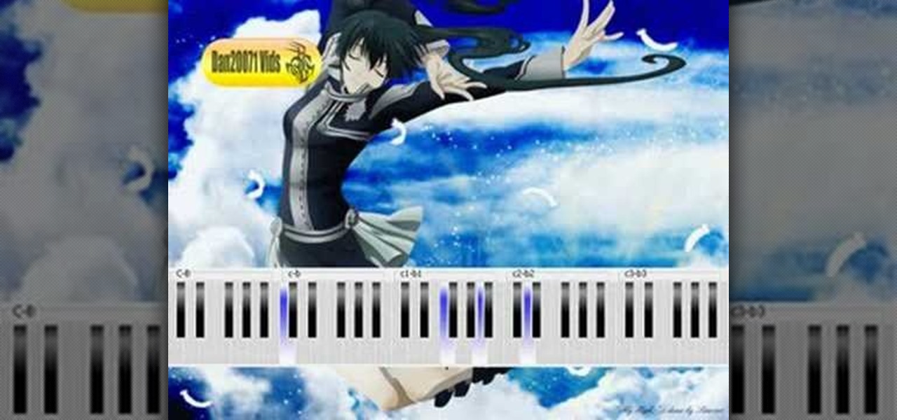 How To Play The Song Musician From The Anime Series D Gray Man On Piano Piano Keyboard Wonderhowto