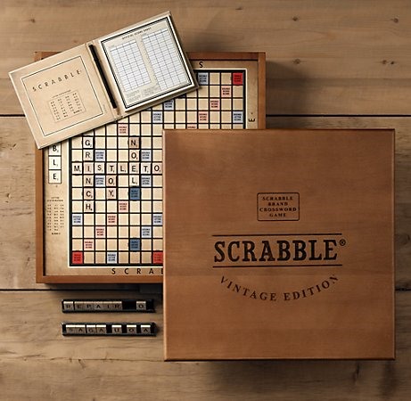 Vintage Edition Scrabble