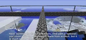 Build a mob trap on the ice in Minecraft
