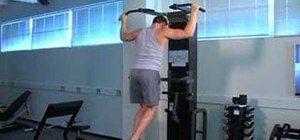 Practice wide grip pull ups for upper body strength