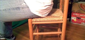 Make a comfy DIY camping chair for less than 5 dollars