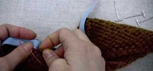 Install a zipper into your knit