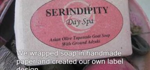 Make anti-inflammatory Asian adzuki bean soaps