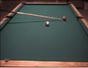 Position the cue ball for a side pocket shot