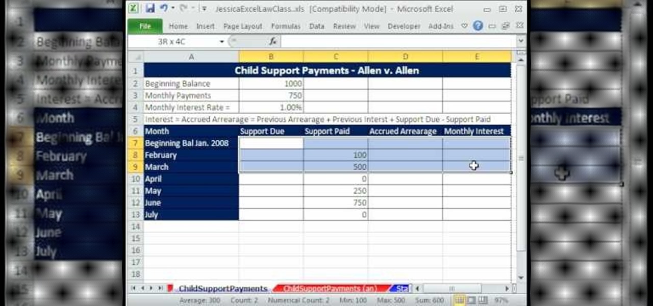 child support calculation tool