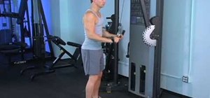 Tone your arms with devil's triceps press downs