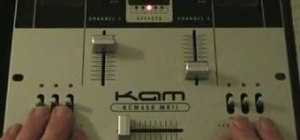 Use kill switches on a DJ mixer