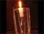 Make a floating candle for decoration