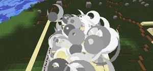Make a Massive Minecraft Mess in an Instant with a Scatter Cannon