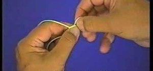 Tie the perfection loop fishing knot easily