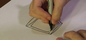 Draw a cup of water with a straw inside