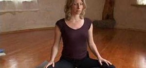 Do a neck centering exercise before starting yoga