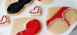 Whale Tail Cookies for Your Sweet Valentine